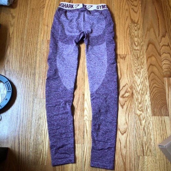 Gymshark Flex leggings in Ruby Marl - Picture 4 of 5